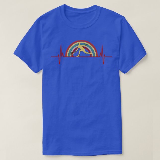Camiseta Pulso do Vintage Tênis Lover (Frente do Design)