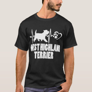 Camiseta Pulso - O melhor amigo do Cachorro Terrier West Hi