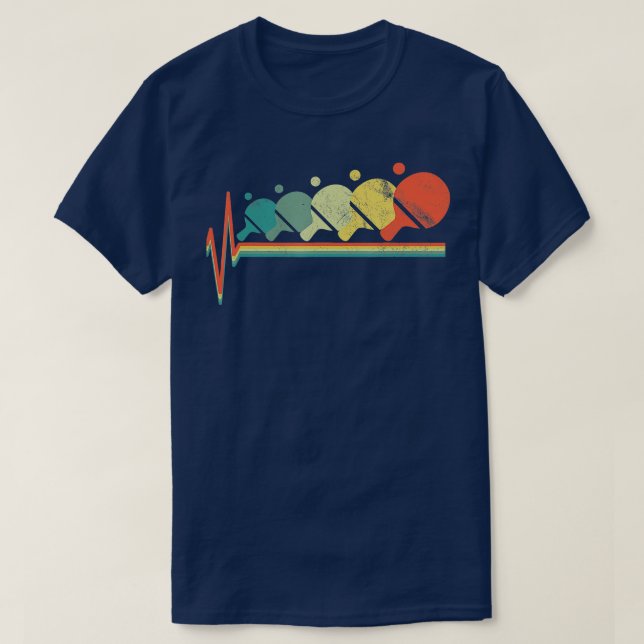 Camiseta Pulso Tênis de mesa de (Frente do Design)