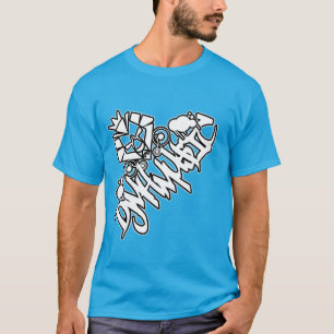 Camiseta Pulverização de todos os ângulos