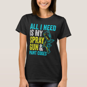 Camiseta Pulverizador 2 de tinta automotiva