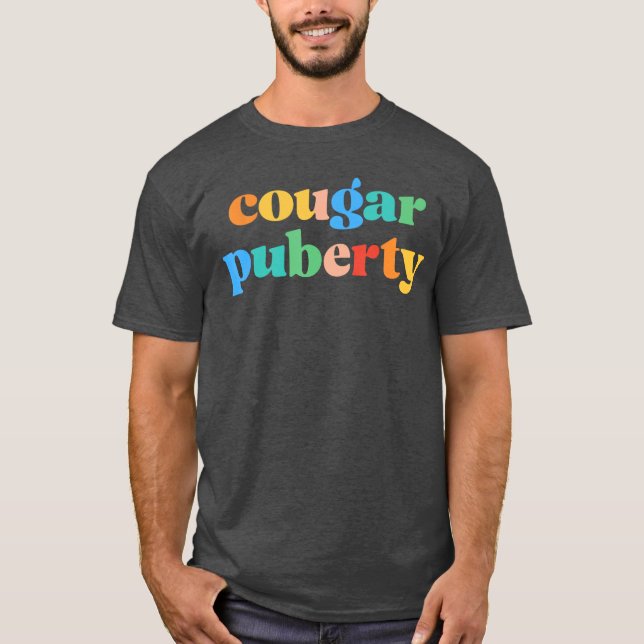 Camiseta Puma Groovy Puberdade Menopausa Perimenopausa Dize (Frente)