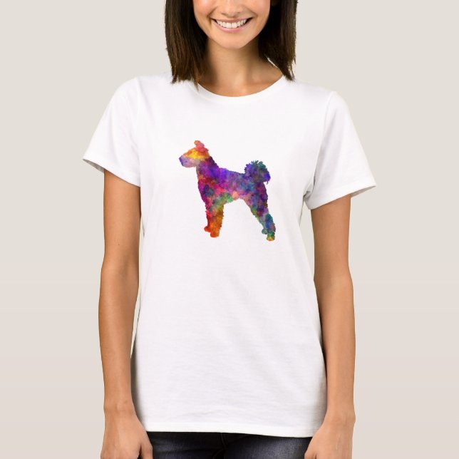 Camiseta Pumi in watercolor 2 (Frente)