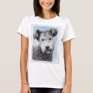 Camiseta Pumi Painting - Bela Arte Cachorra Original