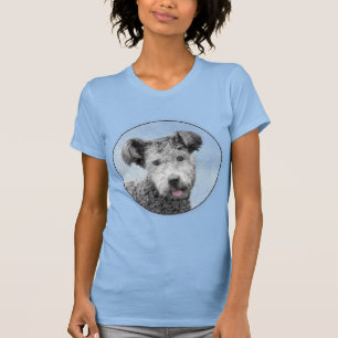 Camiseta Pumi Painting - Bela Arte Cachorra Original