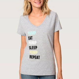Camiseta "Pump & Repeat"