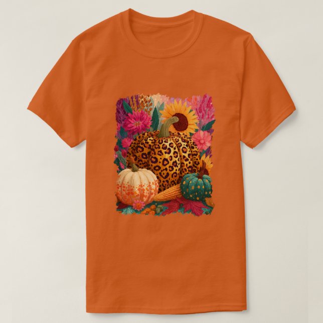 Camiseta Pumpkin (Frente do Design)