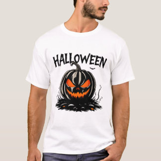 Camiseta Pumpkin assustador
