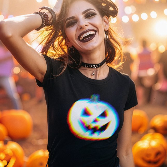 Camiseta Pumpkin branco brilhante do EDM (Criador carregado)