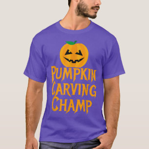 Camiseta Pumpkin Carving Champ Halloween