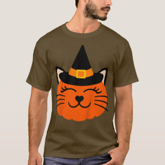 Camiseta Pumpkin de bruxa de Halloween para garotas Toddler