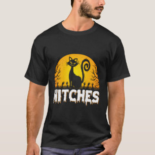 Camiseta Pumpkin De Chapéu De Bruxa Negra De Halloween Para
