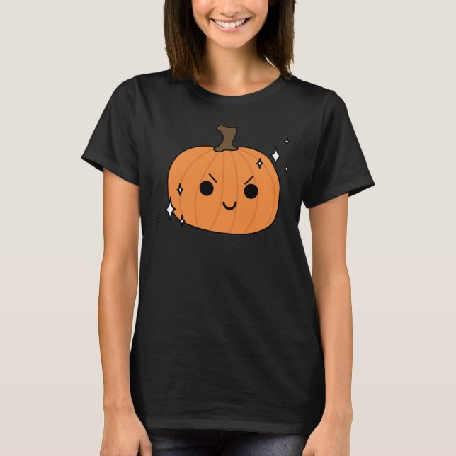 Camiseta Pumpkin de Dia das Bruxas (Frente)