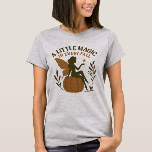 Camiseta Pumpkin De Fada Fora - "Uma Pequena Magia em Cada