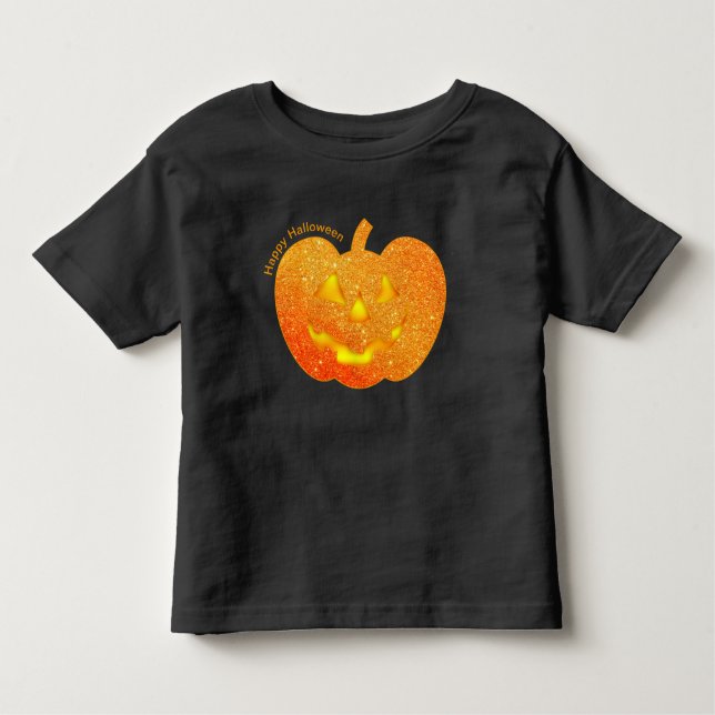 Camiseta Pumpkin De Glusca Laranja Halloween (Frente)