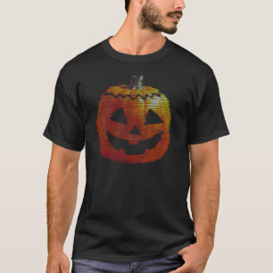 Camiseta Pumpkin de TV reluzente