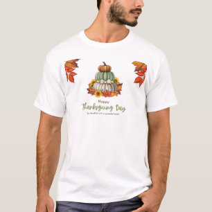 Camiseta Pumpkin dia branco