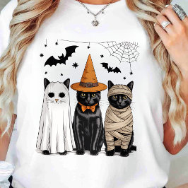 Camiseta Pumpkin do Dia das Bruxas Negra