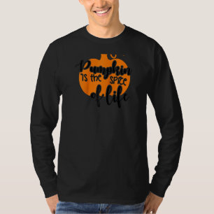Camiseta Pumpkin É O Espírito Da Vida Engraçado De Ação De