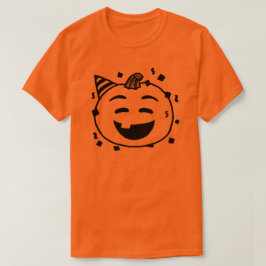Camiseta Pumpkin Emoji grupo fantasia do halloween, festa e