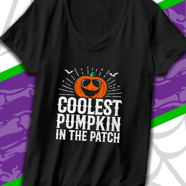 Camiseta Pumpkin Engraçado Na Festa De Halloween (Criador carregado)