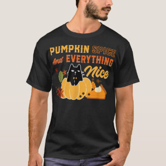 Camiseta Pumpkin Especiaria Tudo Que Gato Legal Amantes De