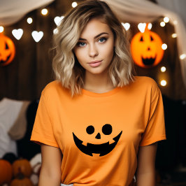 Camiseta Pumpkin Face Costume