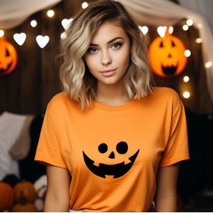 Camiseta Pumpkin Face Costume