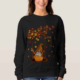 Camiseta Pumpkin Gnomos Queda do outono Cute Halloween Than