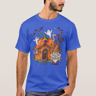 Camiseta Pumpkin Gnomos Queda do outono Cute Halloween Than