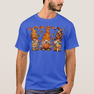 Camiseta Pumpkin Gnomos Queda do outono Cute Halloween Than