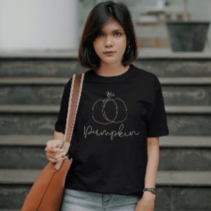 Camiseta Pumpkin Hand Drawn