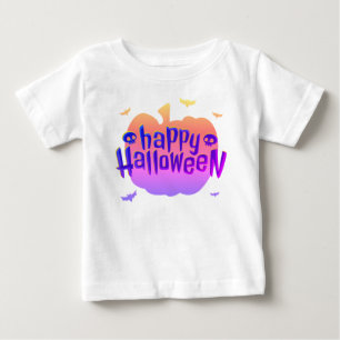 Camiseta Pumpkin Horror Happy Halloween Toddler