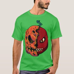 Camiseta Pumpkin Kickball Fall Halloween Kickball Pl