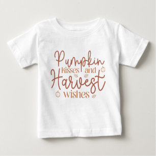 Camiseta Pumpkin Kisses e Eixos de Colheita