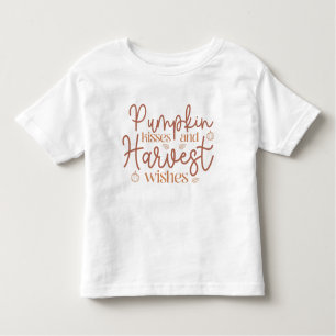 Camiseta Pumpkin Kisses e Eixos de Colheita