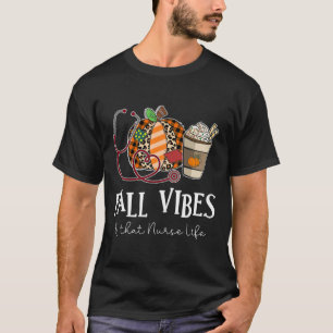 Camiseta Pumpkin Leopardo Caem Víblias E Essa Enfermeira En