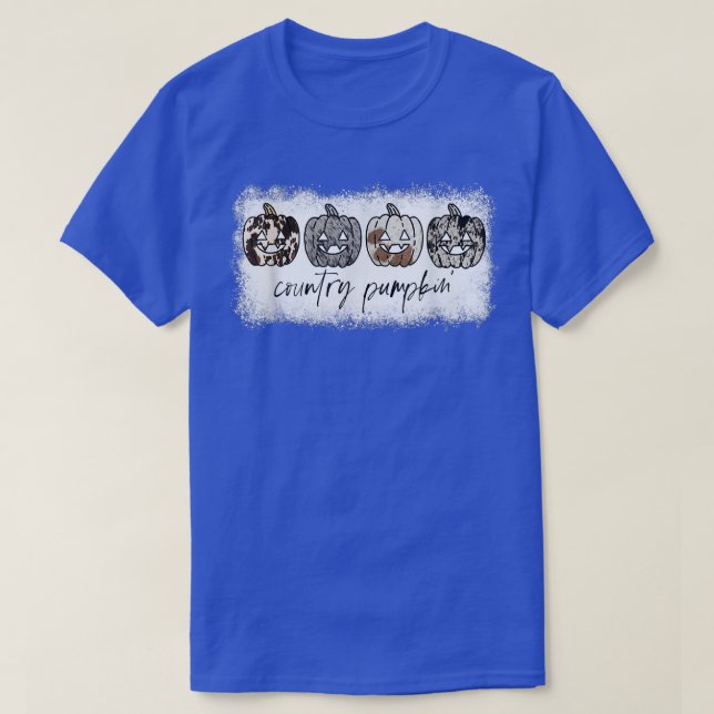 Camiseta Pumpkin Leopardo Chall Autumn Halloween Pump (Frente do Design)