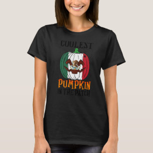 Camiseta Pumpkin Mais Legal No Patch Bandeira Mexicana Jack