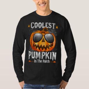 Camiseta Pumpkin Mais Legal No Patch Sunglass Halloween