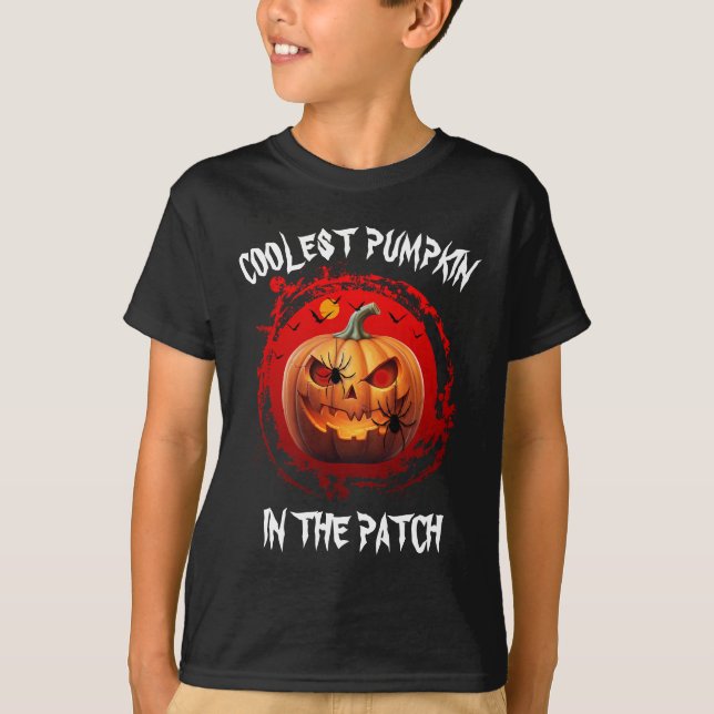 CAMISETA PUMPKIN MAIS RESFRIADO NO PATCH PERSONALIZADO (Frente)