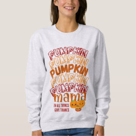 Camiseta PUMPKIN MAMA de Ação de Graças Personalizável