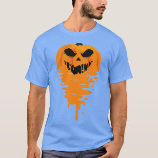 Camiseta Pumpkin Meltdown engraçado para o halloween por el