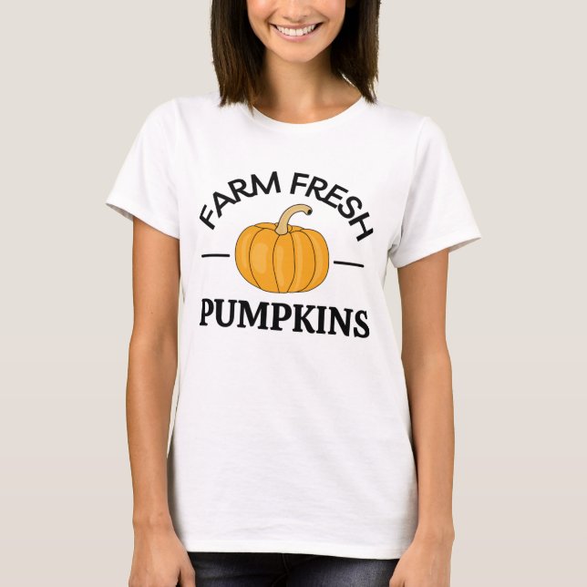 Camiseta Pumpkin outono (Frente)