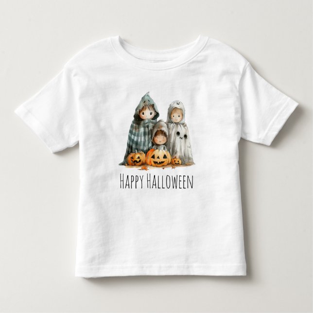 Camiseta Pumpkin Parade - Um Gentil Encontro de Halloween (Frente)