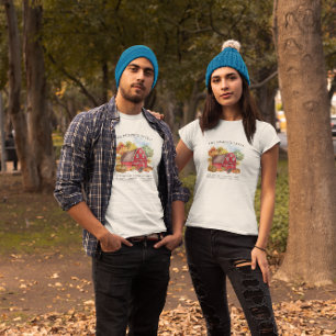 Camiseta Pumpkin Patch Family Fazenda Rustic Barn Caiu