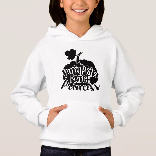 Camiseta Pumpkin Patch Princesa Typografia (Frente)