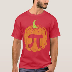 Camiseta Pumpkin Pi Math Halloween Dia de Ação de Graças Co