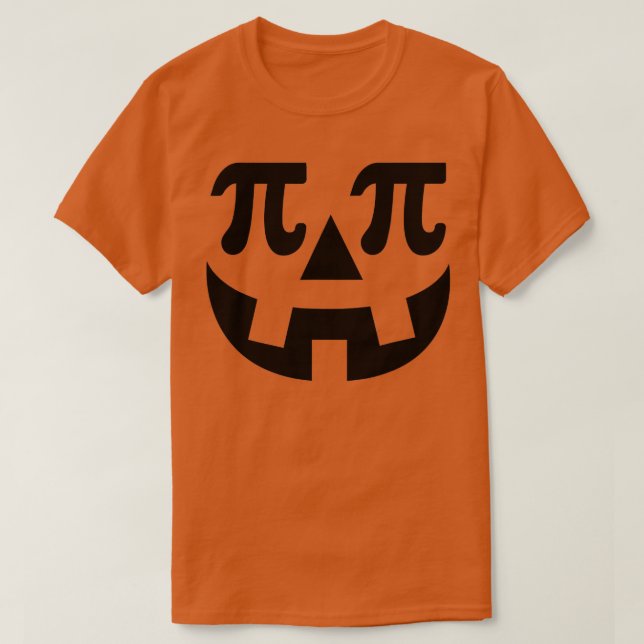 Camiseta Pumpkin Pi Pie , Punny Halloween Costume, Math Pun (Frente do Design)