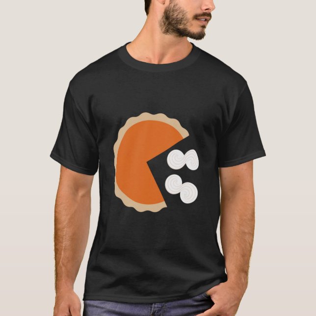 Camiseta Pumpkin Pie Ação de Graças Humor Pumpkin (Frente)